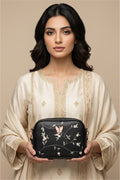 Embroidered Butterfly Crossbody Bag by Zari Bella