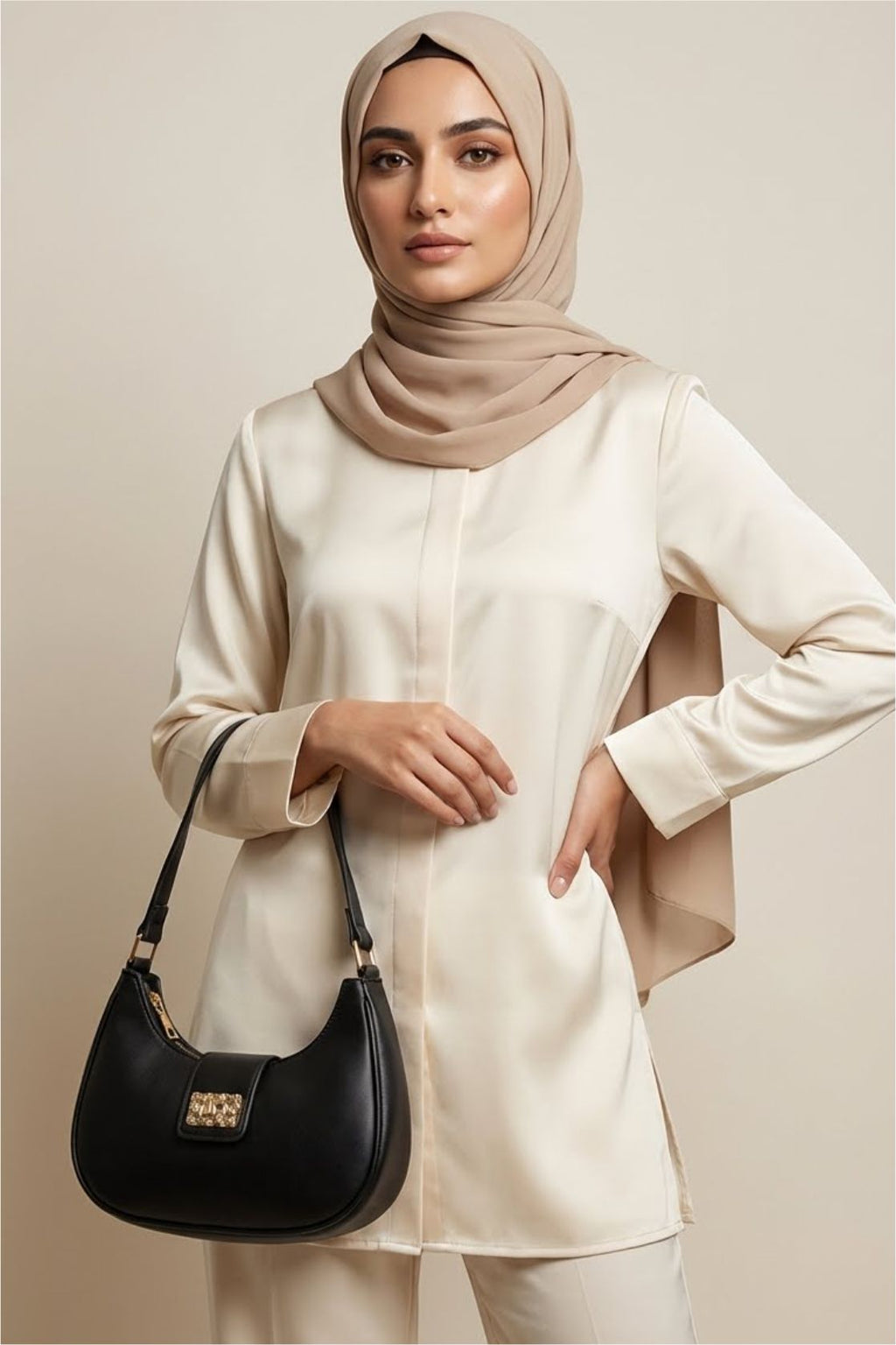 Zari Bella Bella Luxe Shoulder Bag – Elegant & Timeless Style