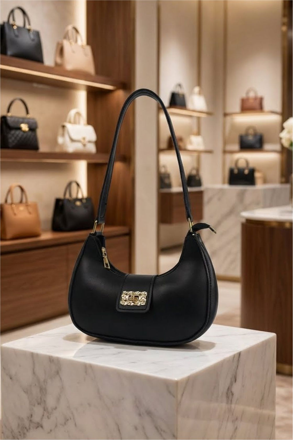 Zari Bella Bella Luxe Shoulder Bag – Elegant & Timeless Style