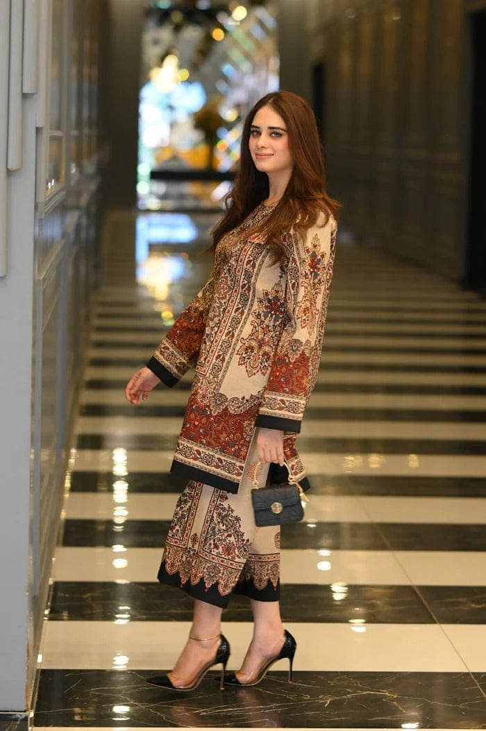Zari Bella Azmin Digital 2Pc Printed Suit
